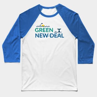 Green New Deal Baseball T-Shirt